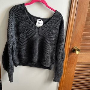 A&F cropped Sweater